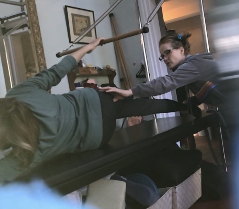 A session in progress on the reformer